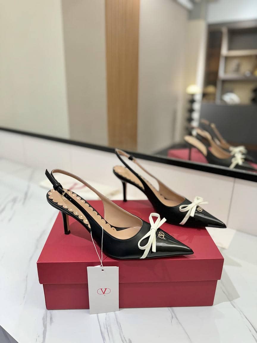 Valentino Bow Sandal4.5cm-8.5cm-6